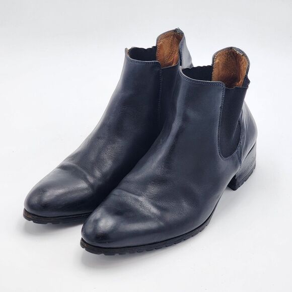 Eric Filliat HTF Chelsea Ankle Black Leather Boots Men's Size 40 EU - Picture 3 of 9